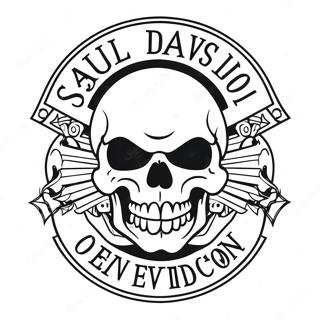 Calavera Harley Davidson Páginas Para Colorear