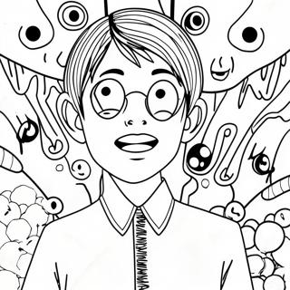 Pagina Para Colorear De Junji Ito 51424-42818