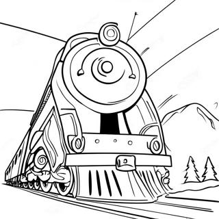 Pagina Para Colorear De Polar Express 5142-4122