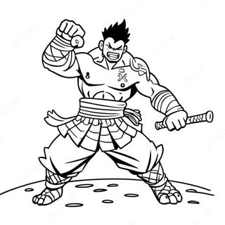 Pagina Para Colorear De Katakuri En Pose De Batalla 51465-42863