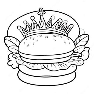 Pagina Para Colorear Del Logo De Burger King 51484-42876