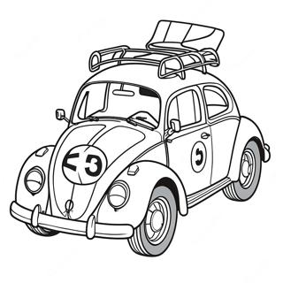 Pagina Para Colorear De Herbie 51654-43012