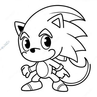 Pagina Para Colorear De Monster Sonic 51704-43046