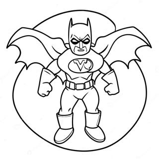 Bebé Batman Páginas Para Colorear