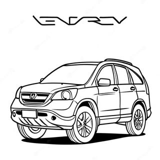 Pagina Para Colorear De Honda Crv 51975-43266