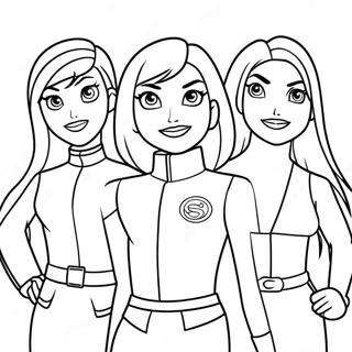 Pagina Para Colorear De Totally Spies 51995-43276