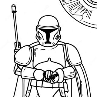 Pagina Para Colorear De Star Wars 51-44