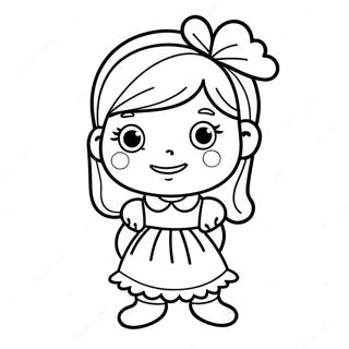 Pagina Para Colorear De Little Miss 52025-43306