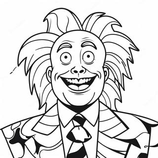 Pagina Para Colorear De Beetlejuice 5202-4171