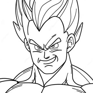 Pagina Para Colorear De Majin Vegeta Cargando Poder 52156-43411