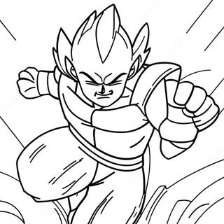 Pagina Para Colorear De Majin Vegeta Cargando Poder 52156-43412