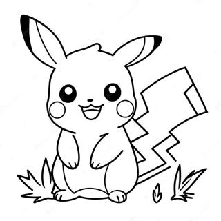 Pagina Para Colorear De Pikachu Nina 52185-43428