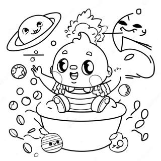 Pagina Para Colorear De Personajes Coloridos De Baby Einstein 52487-43658