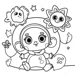 Pagina Para Colorear De Personajes Coloridos De Baby Einstein 52487-43659