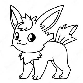 Pagina Para Colorear De Jolteon 52496-43662