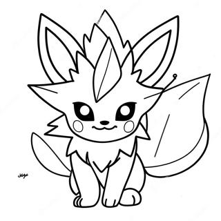 Pagina Para Colorear De Jolteon 52496-43664