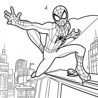 Pagina Para Colorear De Spider Man Sin Camino A Casa 5252-4211