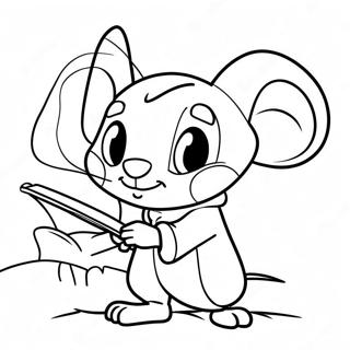 Pagina Para Colorear El Cuento De Despereaux 52546-43702