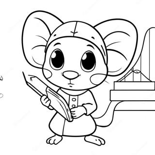 Pagina Para Colorear El Cuento De Despereaux 52546-43703