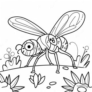 Pagina Para Colorear De Insectos 5292-4242