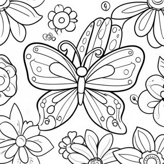 Pagina Para Colorear De Mariposas Coloridas 5293-4246