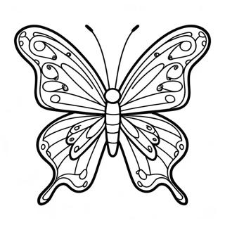 Pagina Para Colorear De Mariposas Coloridas 5293-4247