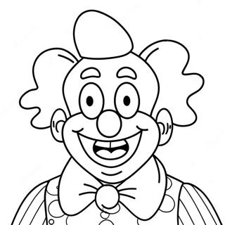 Pagina Para Colorear De Krusty El Payaso 52996-44066