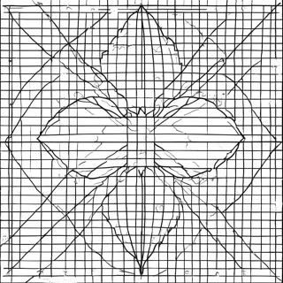 Cuadrícula De Coordenadas Páginas Para Colorear