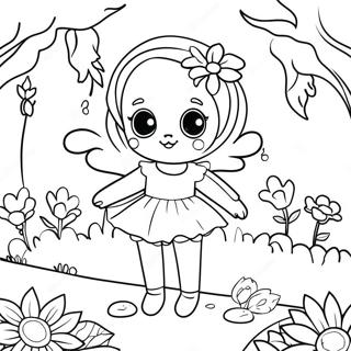 Pagina Para Colorear De Jardin Fairycore Caprichoso 53137-44176