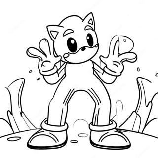 Sonic Mundo Perdido Páginas Para Colorear