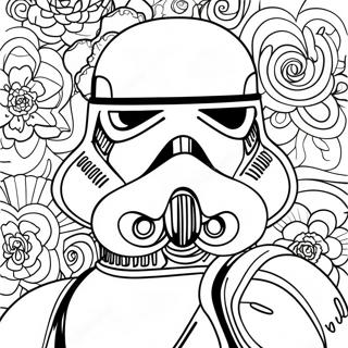 Pagina Para Colorear De Un Storm Trooper Clasico 5333-4269