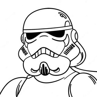 Pagina Para Colorear De Un Storm Trooper Clasico 5333-4271