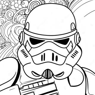 Pagina Para Colorear De Un Storm Trooper Clasico 5333-4272