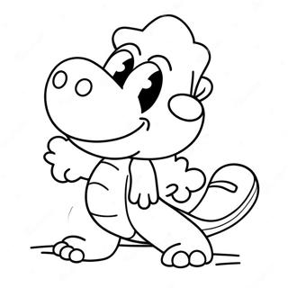 Pagina Para Colorear Del Mundo Creado De Yoshi 53357-44340