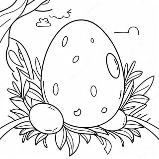 Pagina Para Colorear De La Busqueda De Huevos De Ostara Coloridos 53549-44505