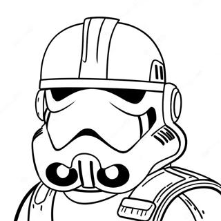 Pagina Para Colorear De Scout Trooper Sin Miedo 53599 44680