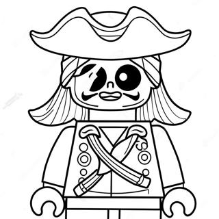 Pagina Para Colorear Del Capitan Pirata De Lego 53629-44547