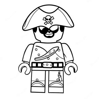 Pagina Para Colorear Del Capitan Pirata De Lego 53629-44703