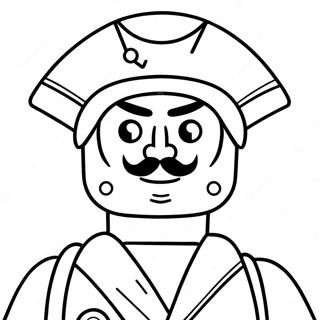 Pagina Para Colorear Del Capitan Pirata De Lego 53629-44704