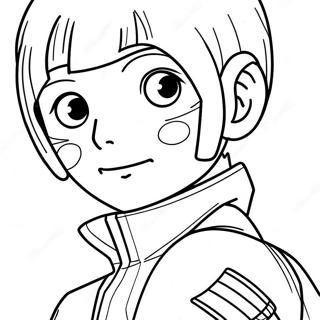 Pagina Para Colorear De Rock Lee 53778-44820