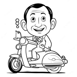 Pagina Para Colorear De Pee Wee Herman 53828-44854