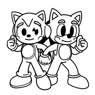 Pagina Para Colorear De Sonic Y Mario 5382-4306