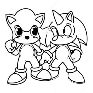 Pagina Para Colorear De Sonic Y Mario 5382-4307