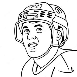 Connor Mcdavid Páginas Para Colorear