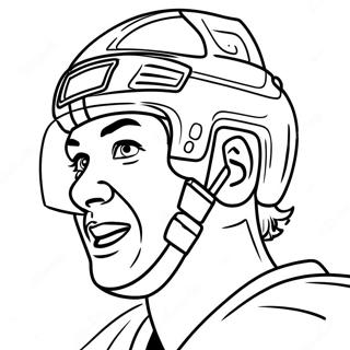 Connor Mcdavid Páginas Para Colorear