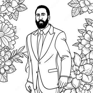 Pagina Para Colorear De James Harden 53898-44911