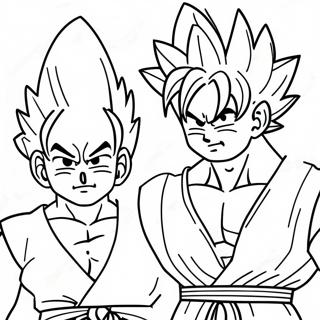 Pagina Para Colorear De Goku Y Gohan 53958-44960