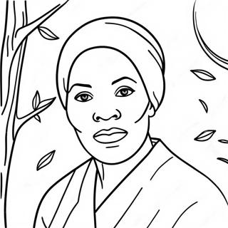 Harriet Tubman Páginas Para Colorear