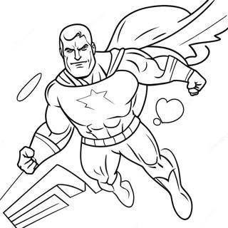 Pagina Para Colorear De Gman Superheroe Volando 54351-45253