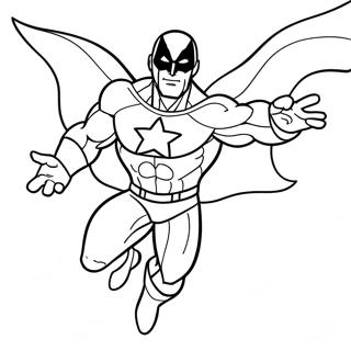 Pagina Para Colorear De Gman Superheroe Volando 54351-45254